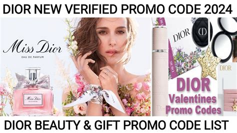 dior promo code 2020|dior free gift promo code.